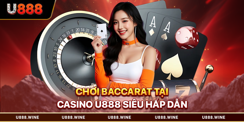 Casino U888 Trực Tuyến Uy Tín Dẫn Đầu Xu Thế 2025 Chơi Baccarat tại Casino U888 siêu hấp dẫn